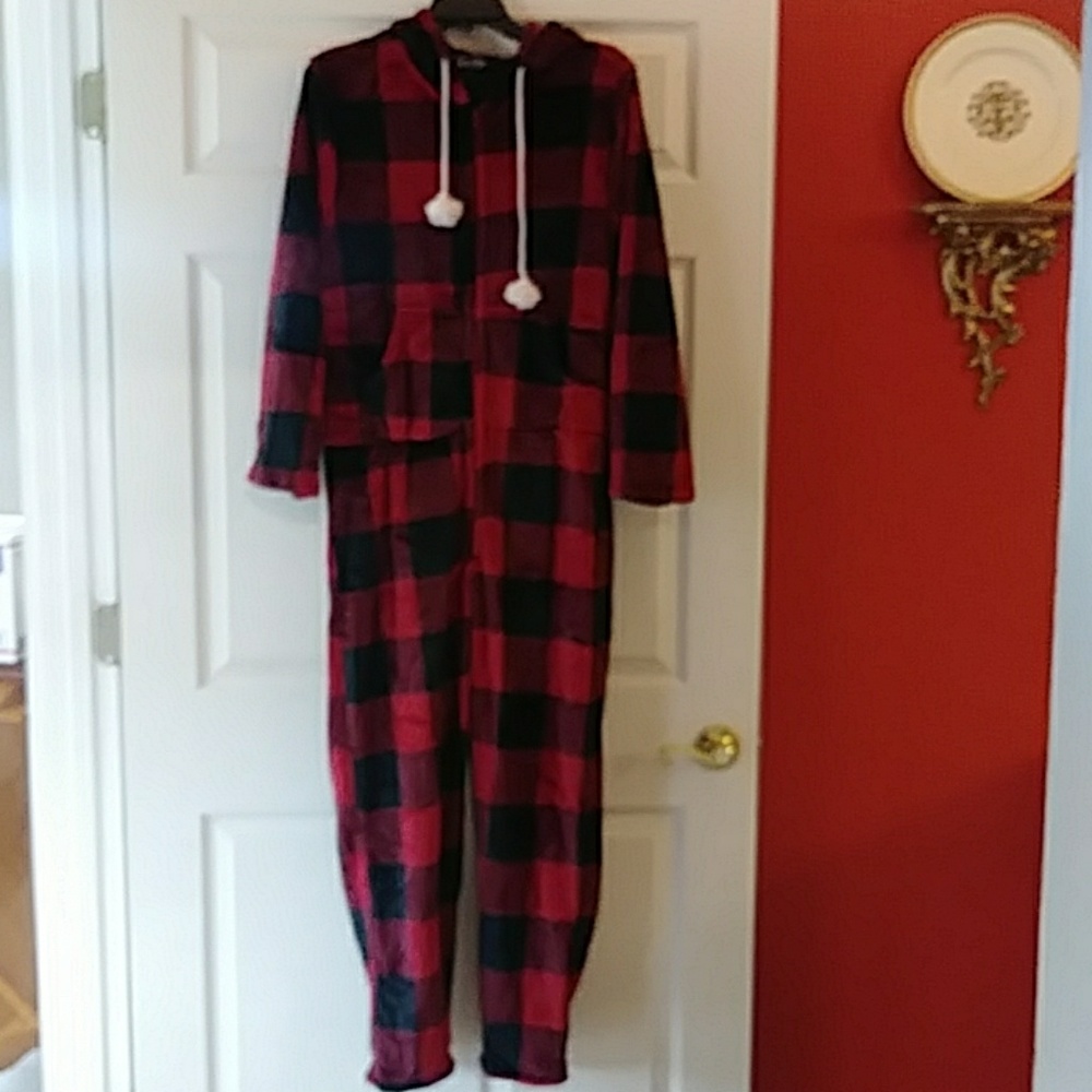 Soft & Cozy Plush Hooded Onesie